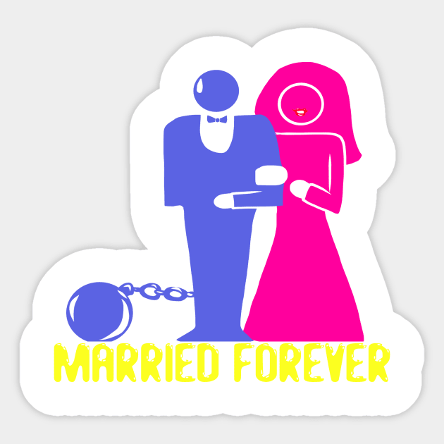 Wedding day - married forever Sticker by KK-Royal